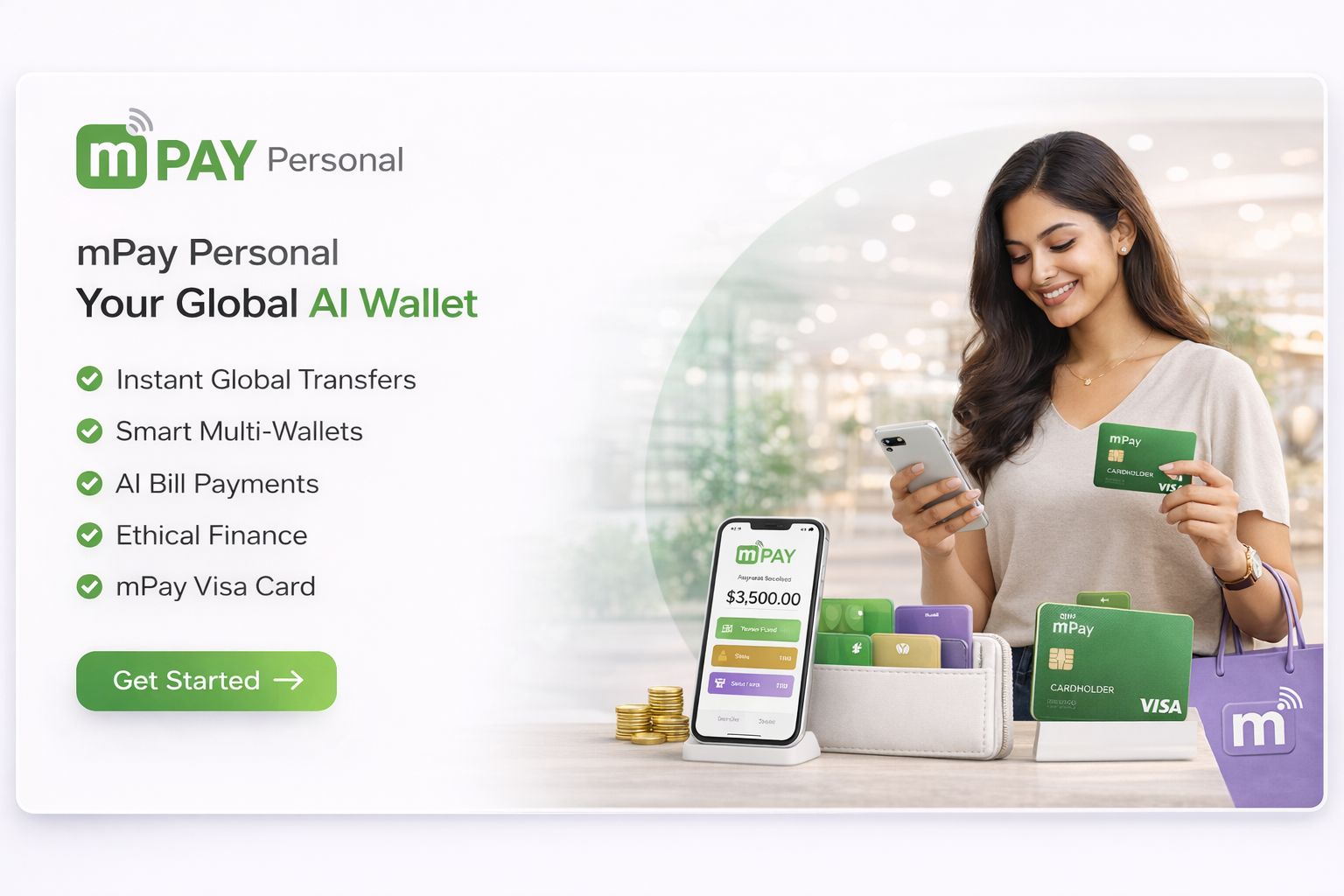 mWallet Personal - Your Global AI Wallet